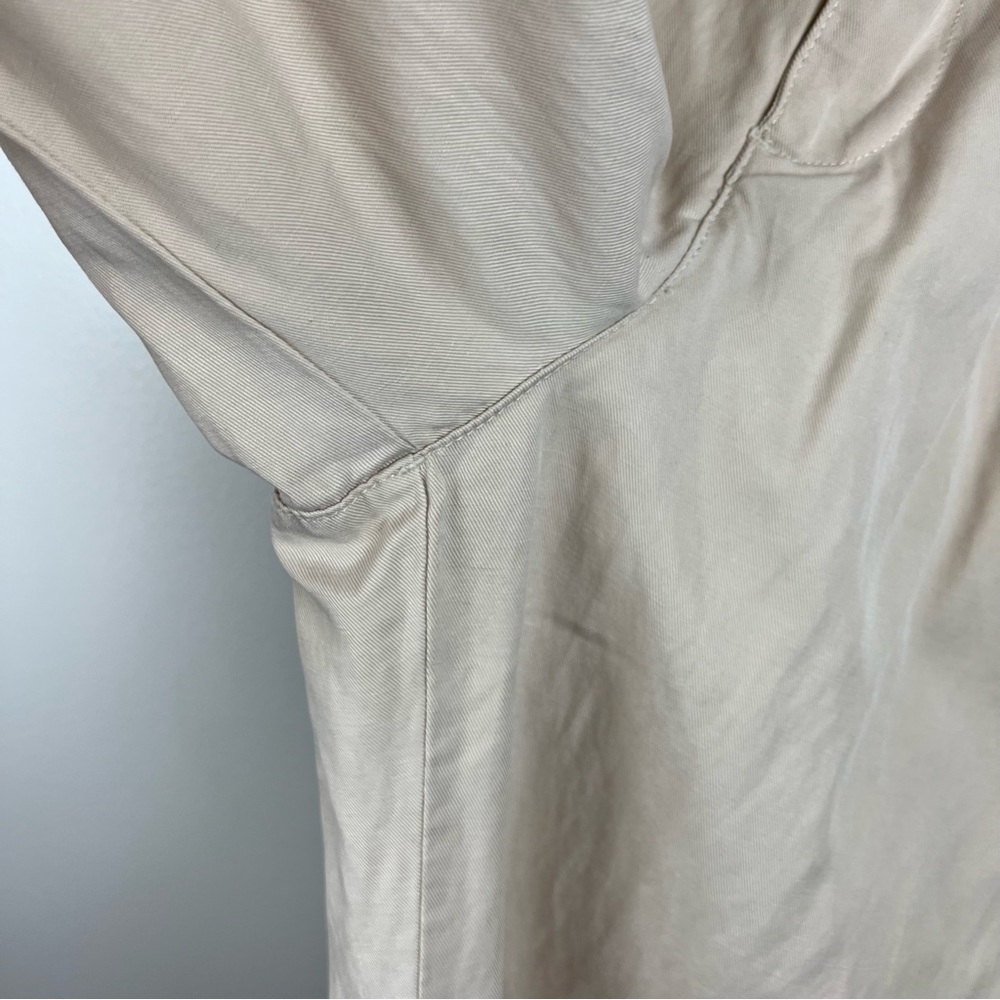Madewell Harlow Wide Leg Pants in Cream size 6 - Picture 6 of 12